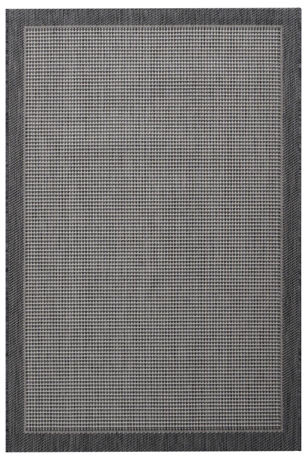 Sisal 9213 Gri Özel Ölçüye Uygun Bordürlü Jüt Halı