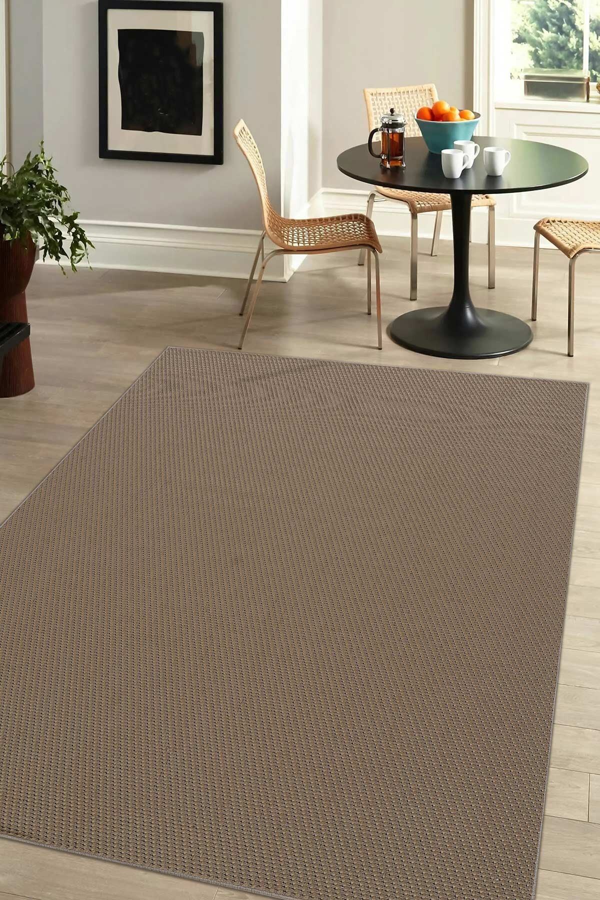 Sisal 9905 Kahve Özel Ölçüye Uygun Jüt Halı