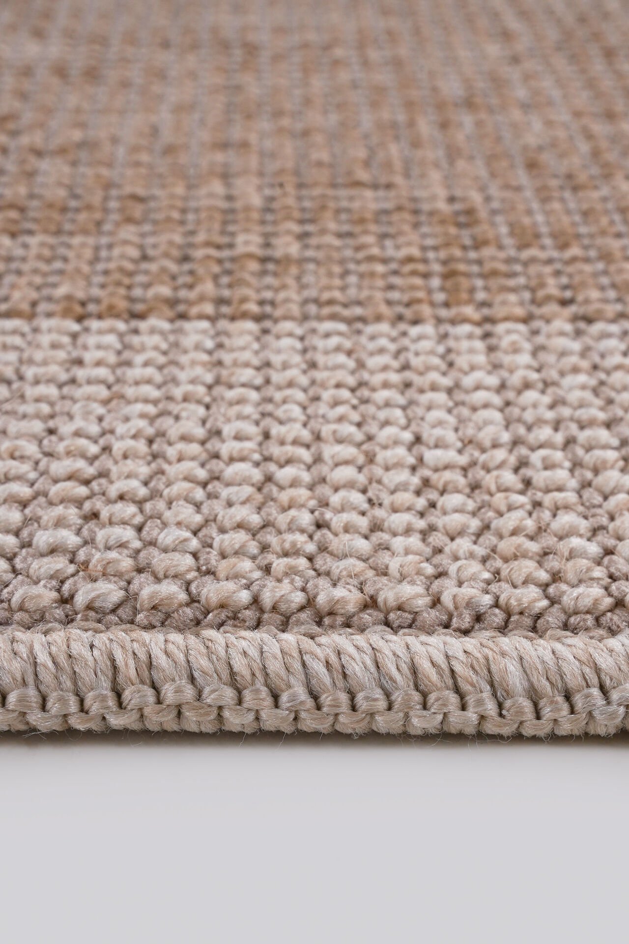 Antik 1807 Örgü Dokulu Doğal Jüt Halı