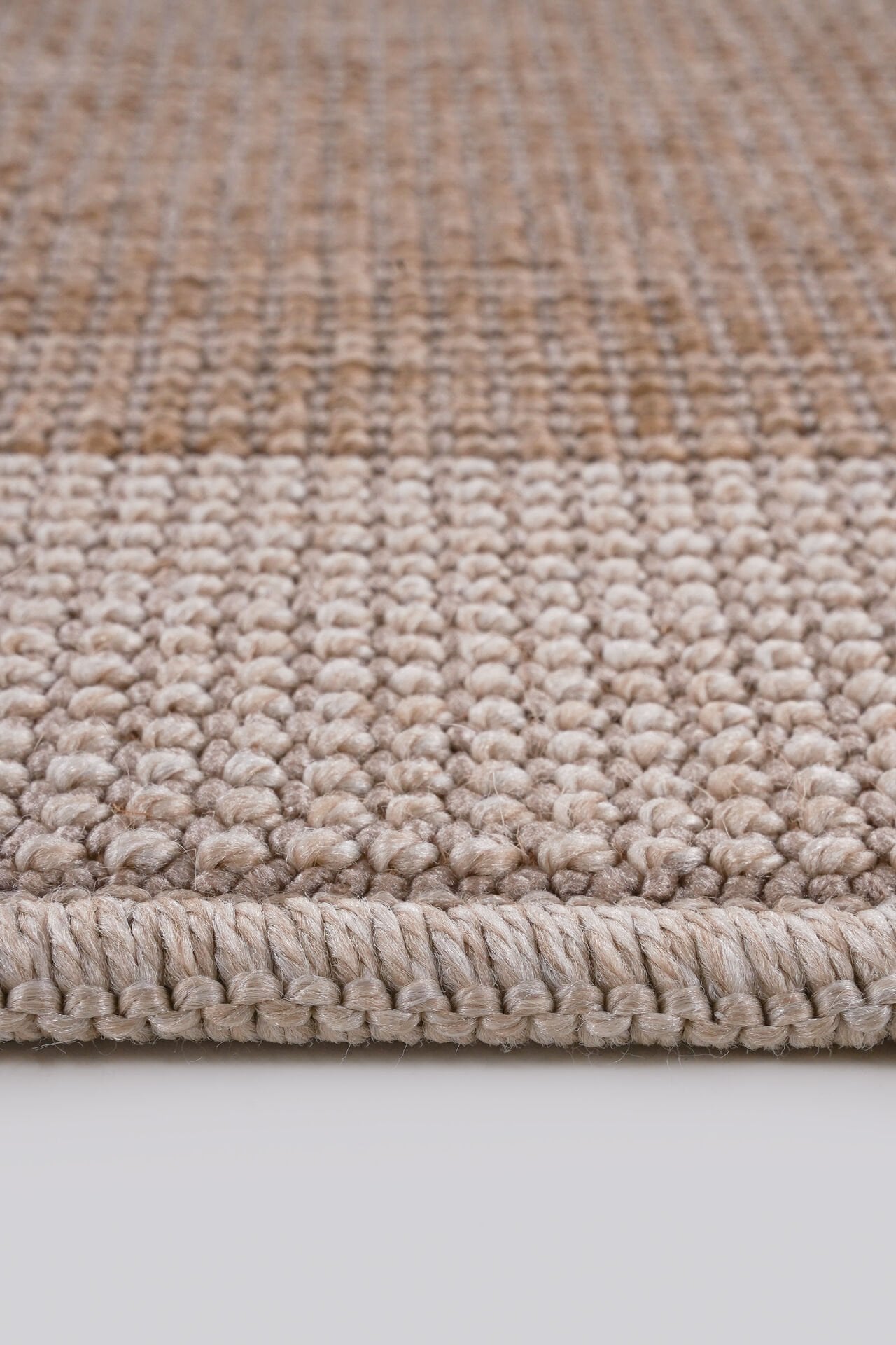 Antik 1807 Örgü Dokulu Doğal Jüt Halı