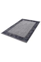 Miras 6809 Mavi Klasik Oturma Odası Halısı Yolluk Makine Halısı