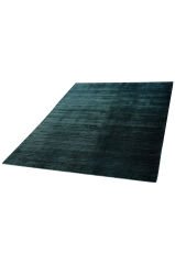 Nepal 3532 El Dokuma Kalın Bambu Halı Yeşil - 170x240