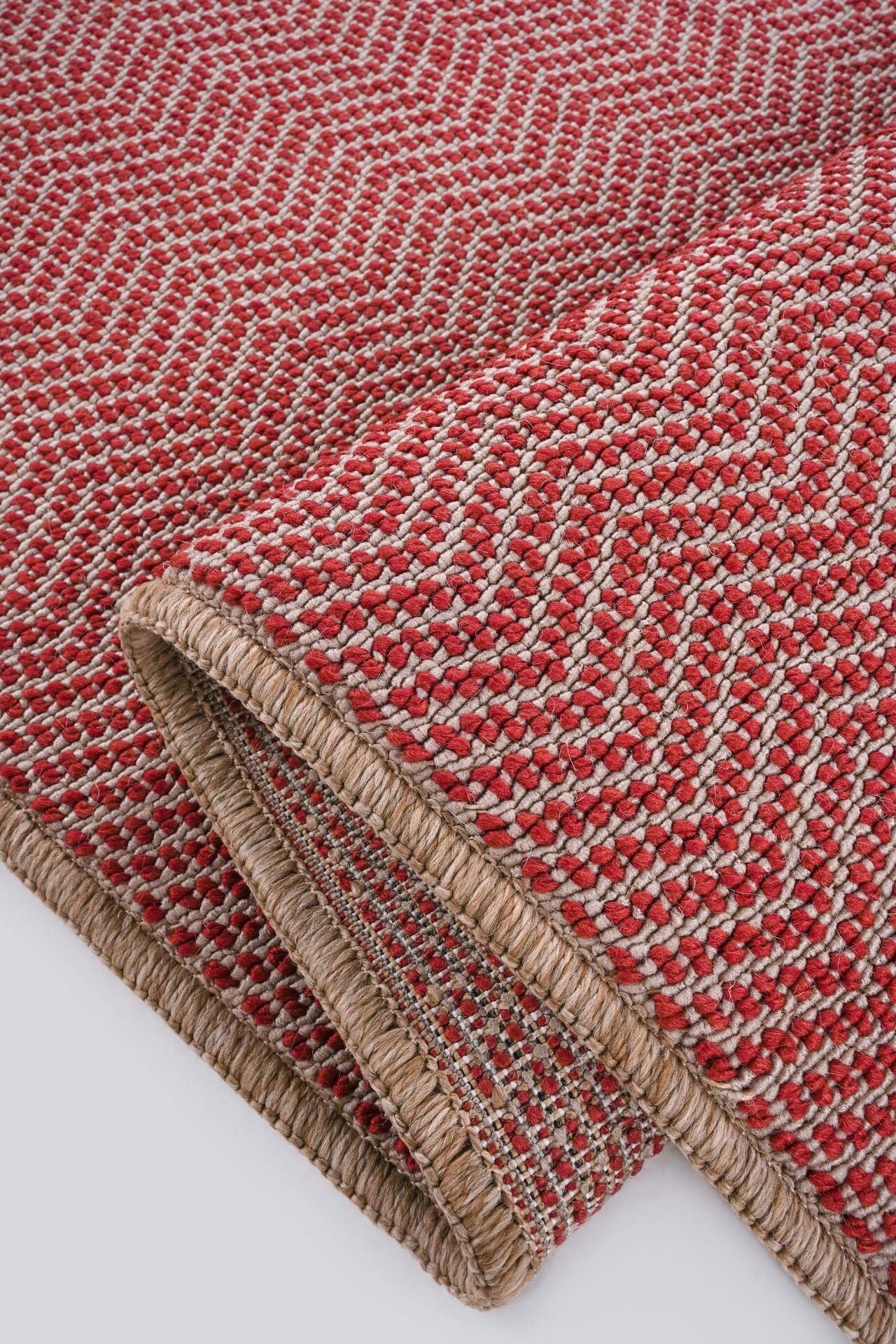 Antik 1802 Örgü Dokulu Doğal Jüt Halı