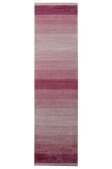 Nepal 3648 El Dokuma Kalın Bambu Halı Renkli - 82x299