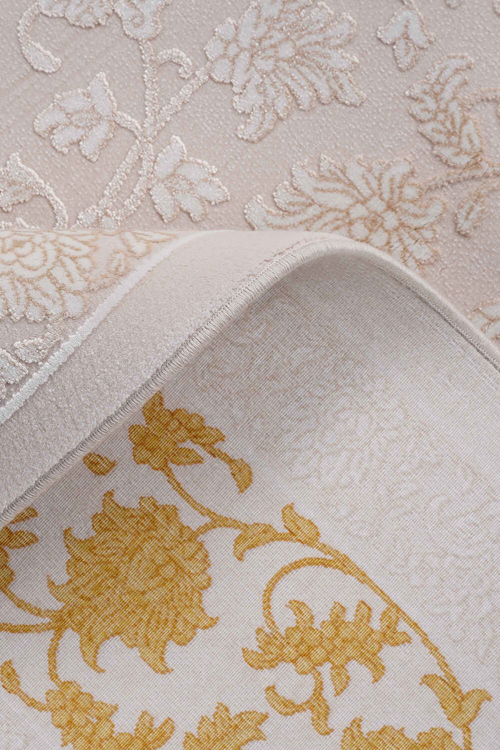 Elexus Semerkant 0101 Bambu Salon Halısı Krem - 200x290