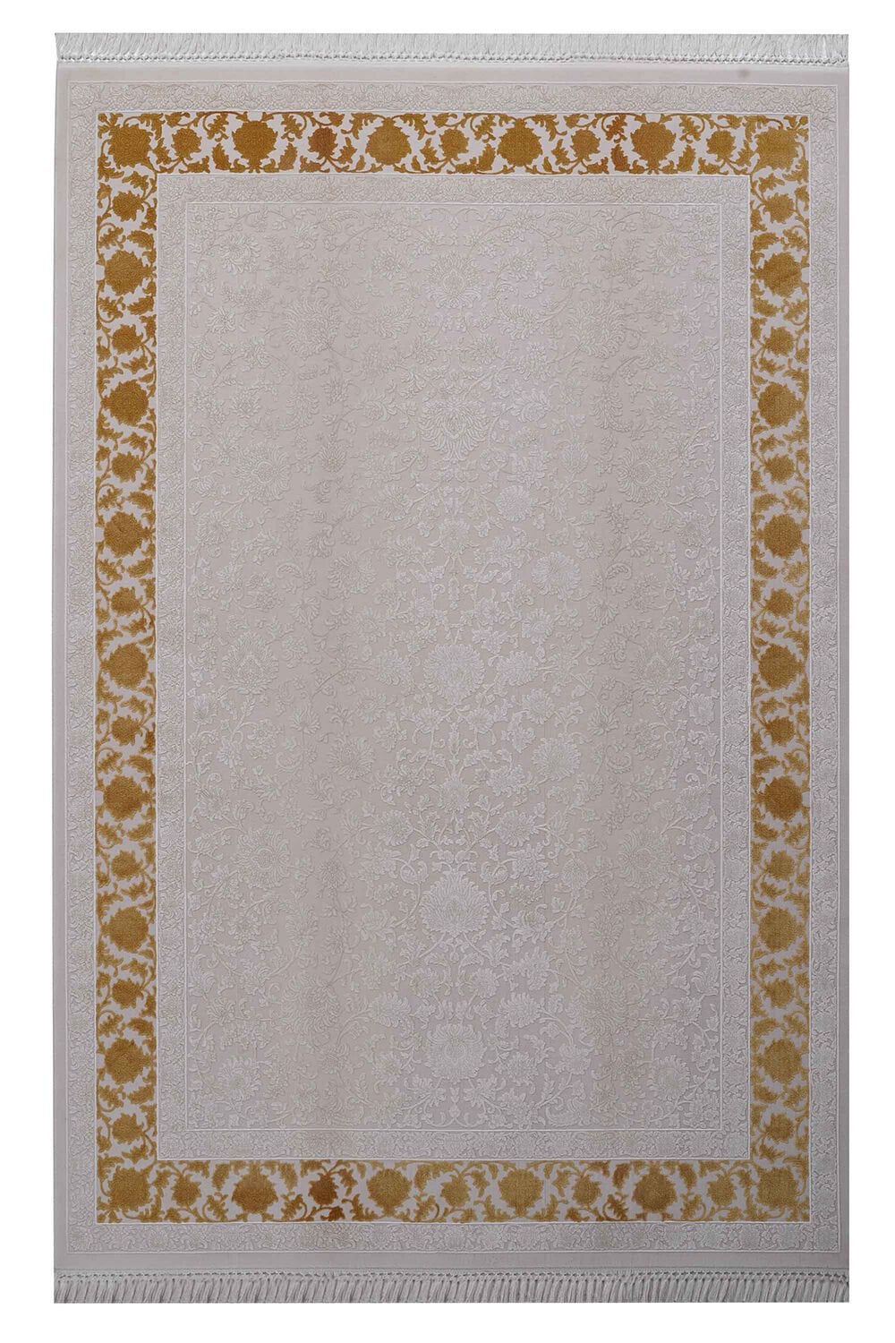 Elexus Semerkant 0101 Bambu Salon Halısı Krem - 200x290