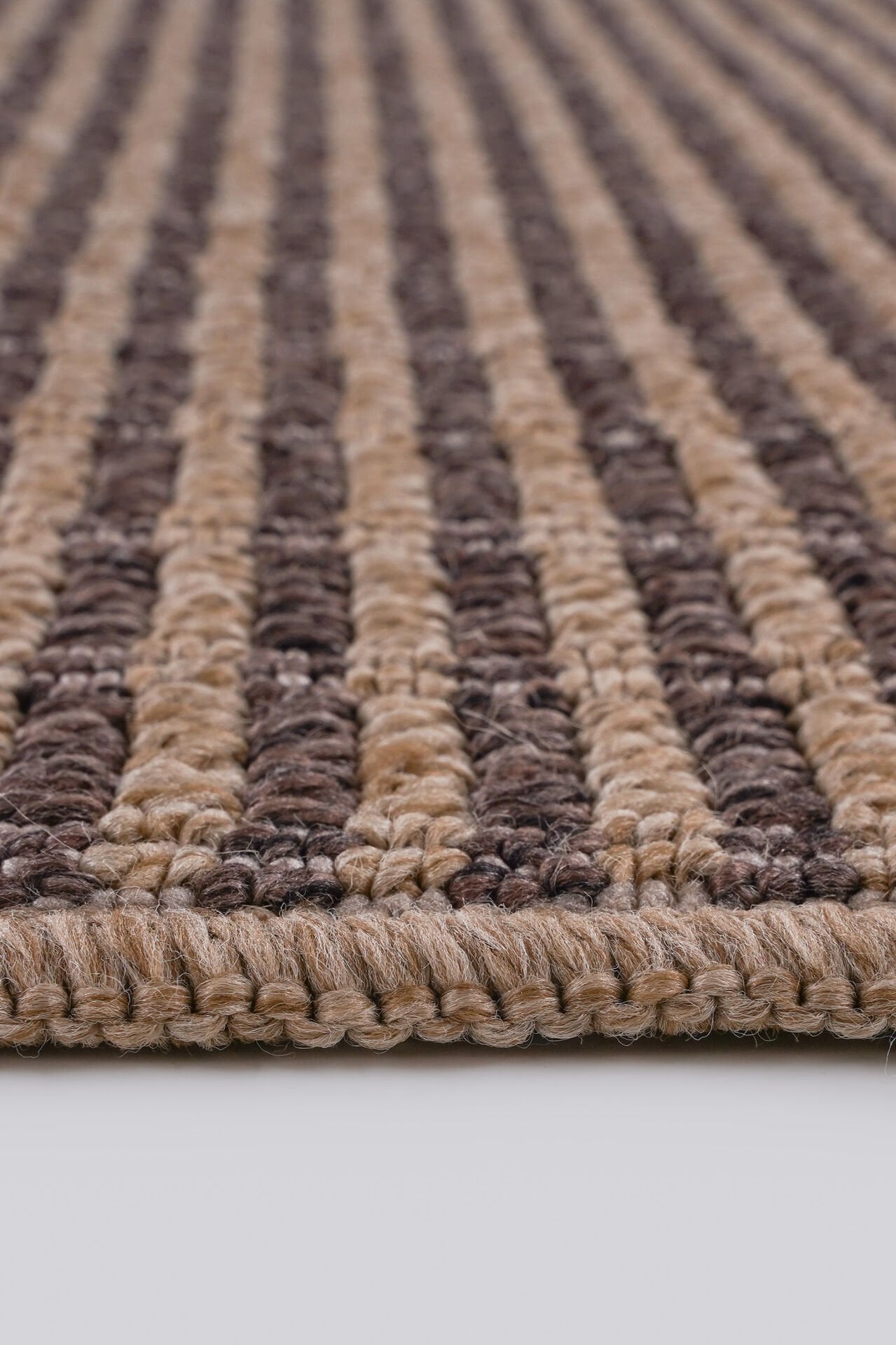 Antik 1806 Örgü Dokulu Doğal Jüt Halı