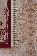 Elexus Semerkant 1772 Bambu Salon Halısı KOYU BORDO - 200x300