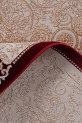 Elexus Semerkant 1772 Bambu Salon Halısı KOYU BORDO - 200x300