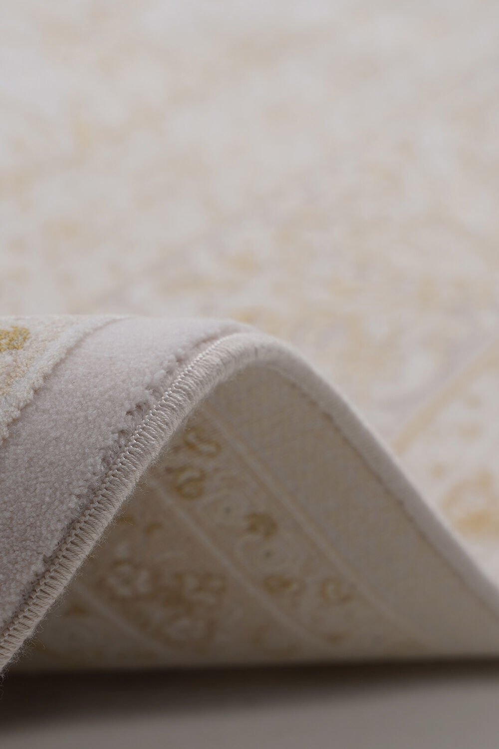 Elexus Semerkant Bambu Salon Halısı KREM / GOLD - 160x230