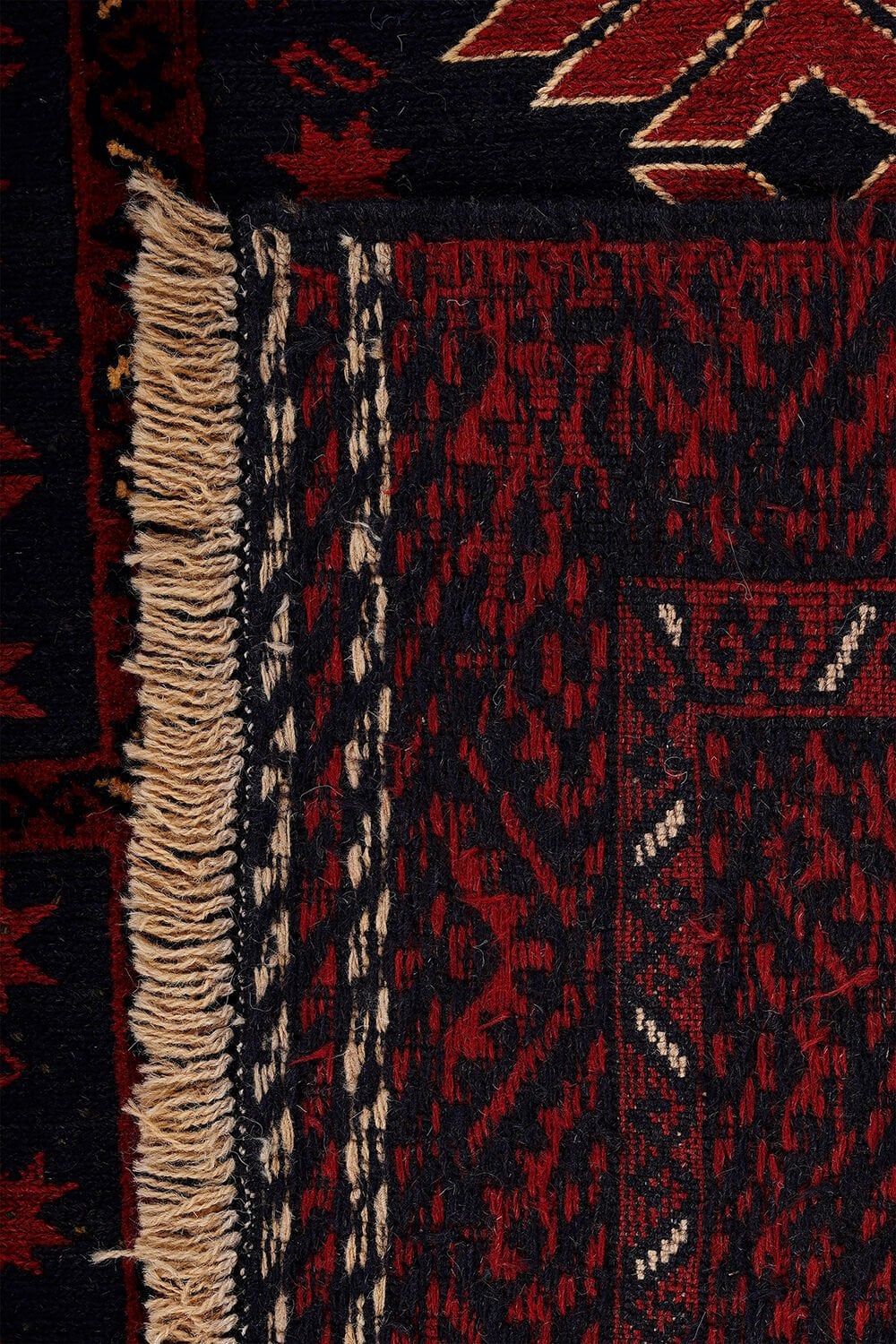 Afgan Berceste El Dokuma Yün Halı