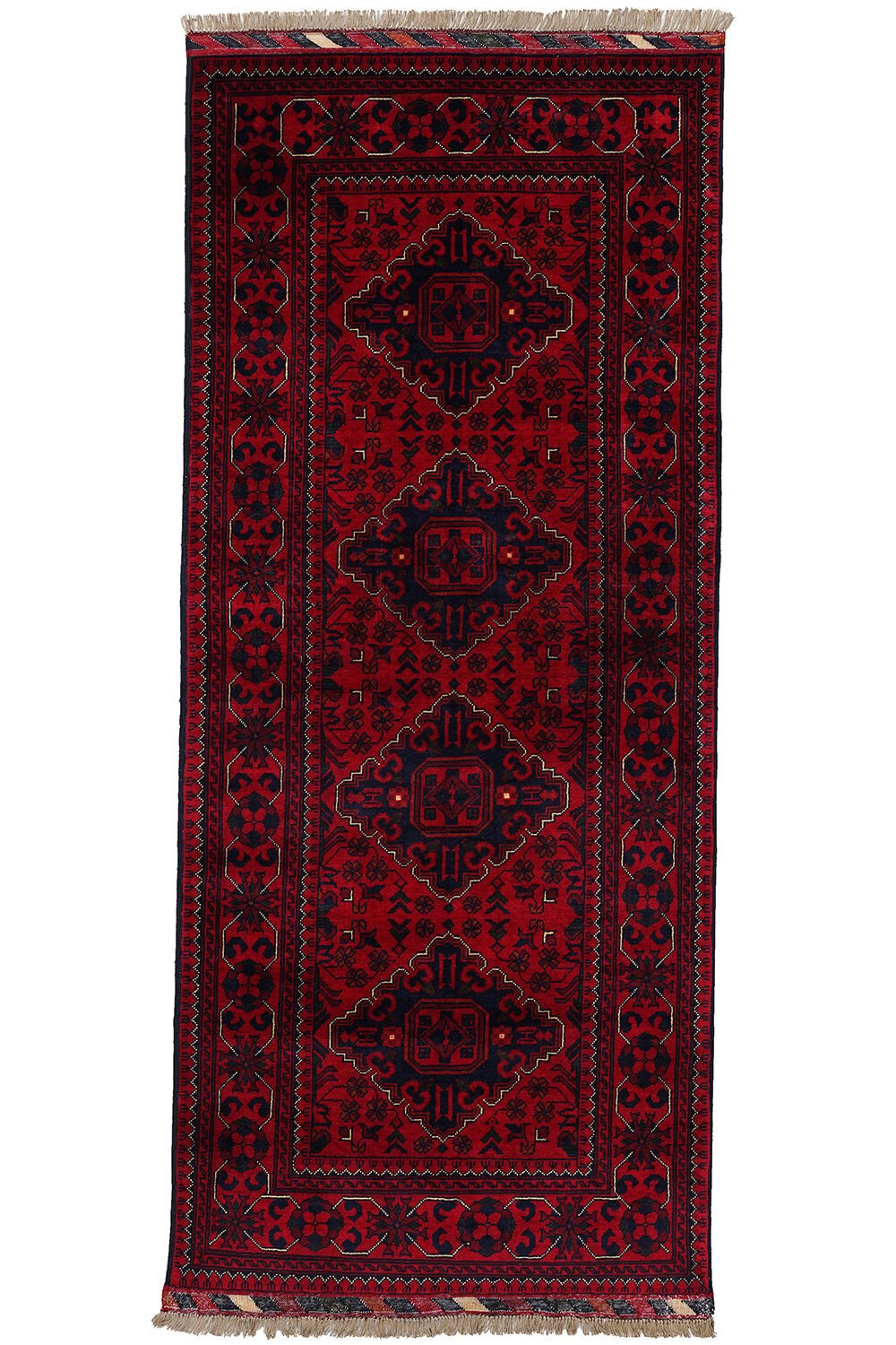 Afgan Khamyab El Dokuma Yün Halı