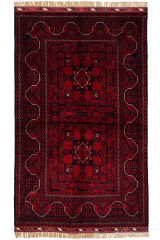 Afgan Khamyab El Dokuma Yün Halı