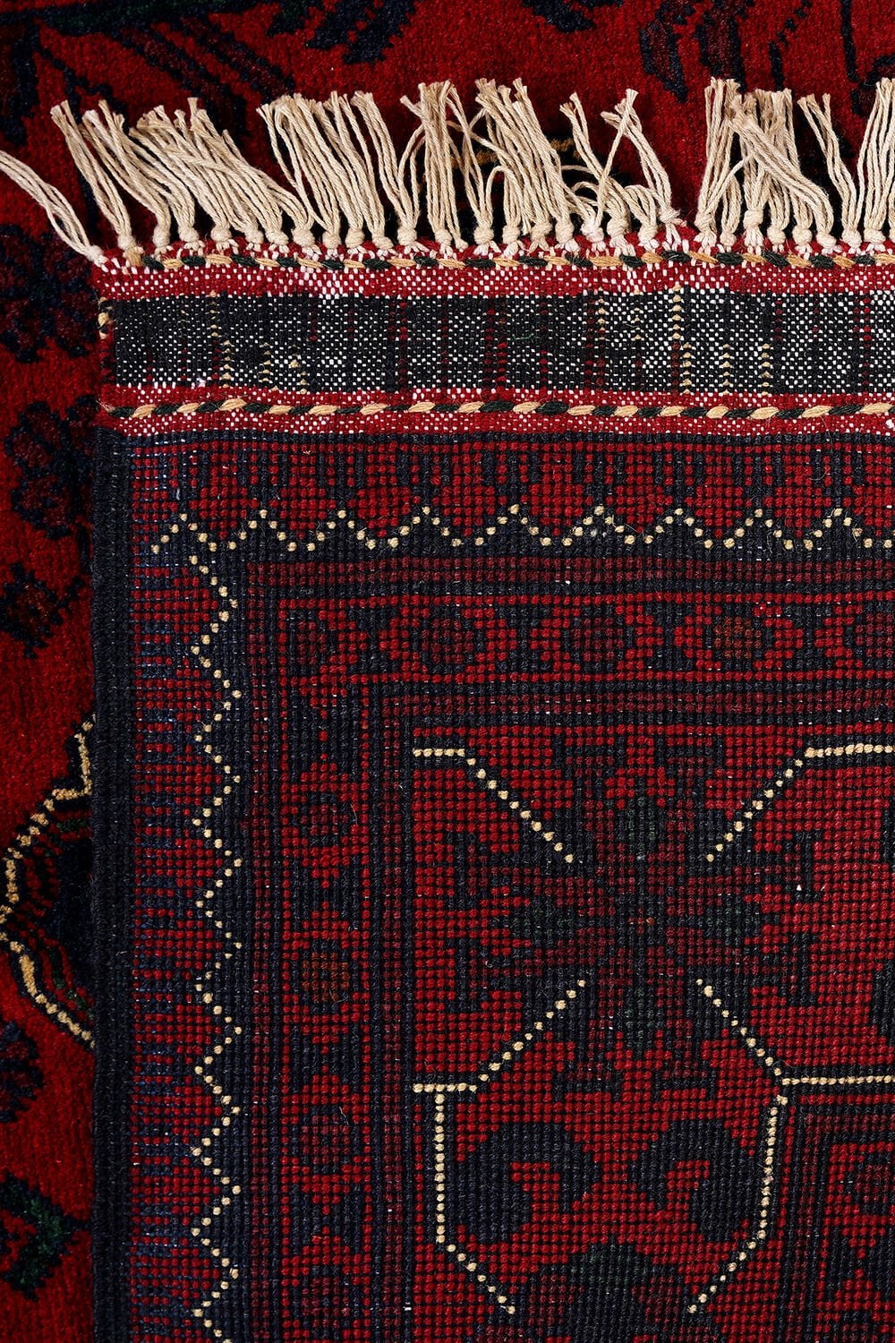 Afgan Khamyab El Dokuma Yün Halı