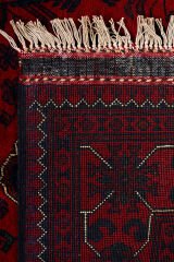 Afgan Khamyab El Dokuma Yün Halı Kırmızı - 98x153