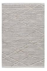 Step 2204 Gri Soyut Geçişli Modern Kesme Halı