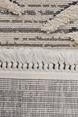 Step 2204 Gri Soyut Geçişli Modern Kesme Halı