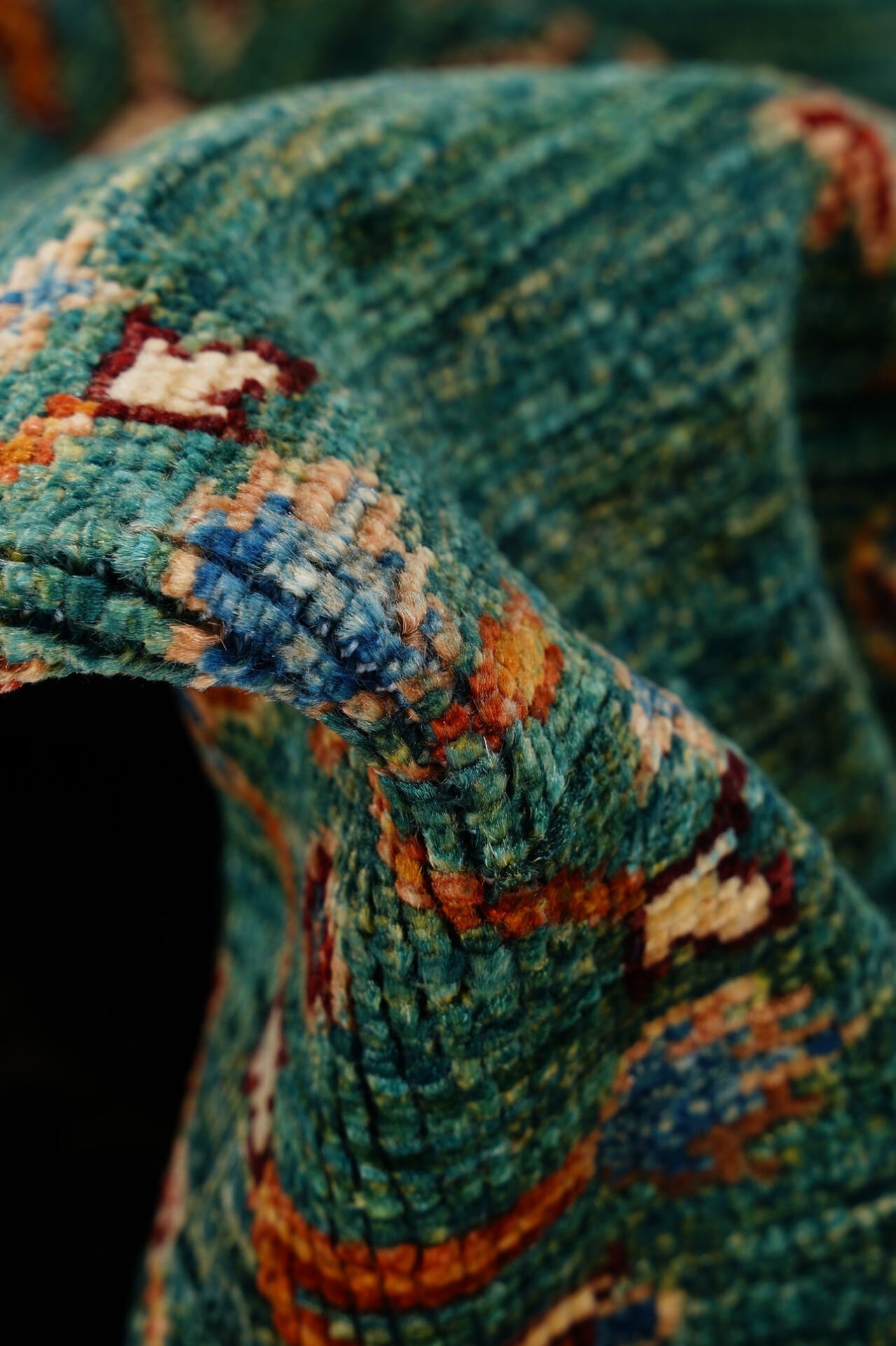 SHB Afgan Orjin El Dokuma Yün Halı