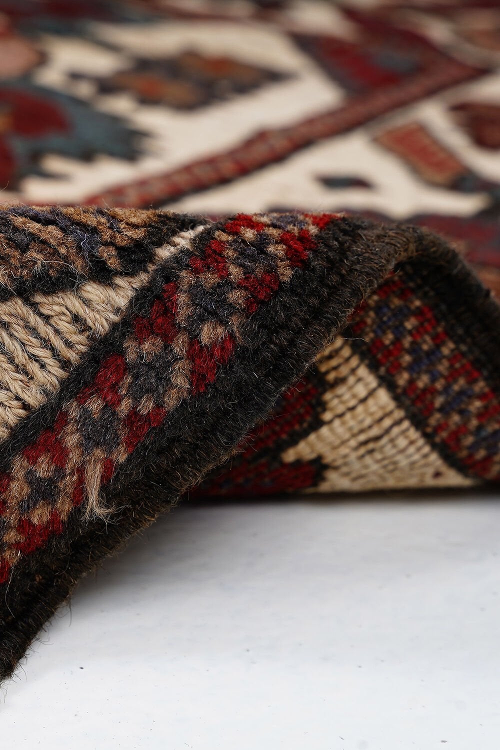 Afgan Berceste El Dokuma Yün Halı