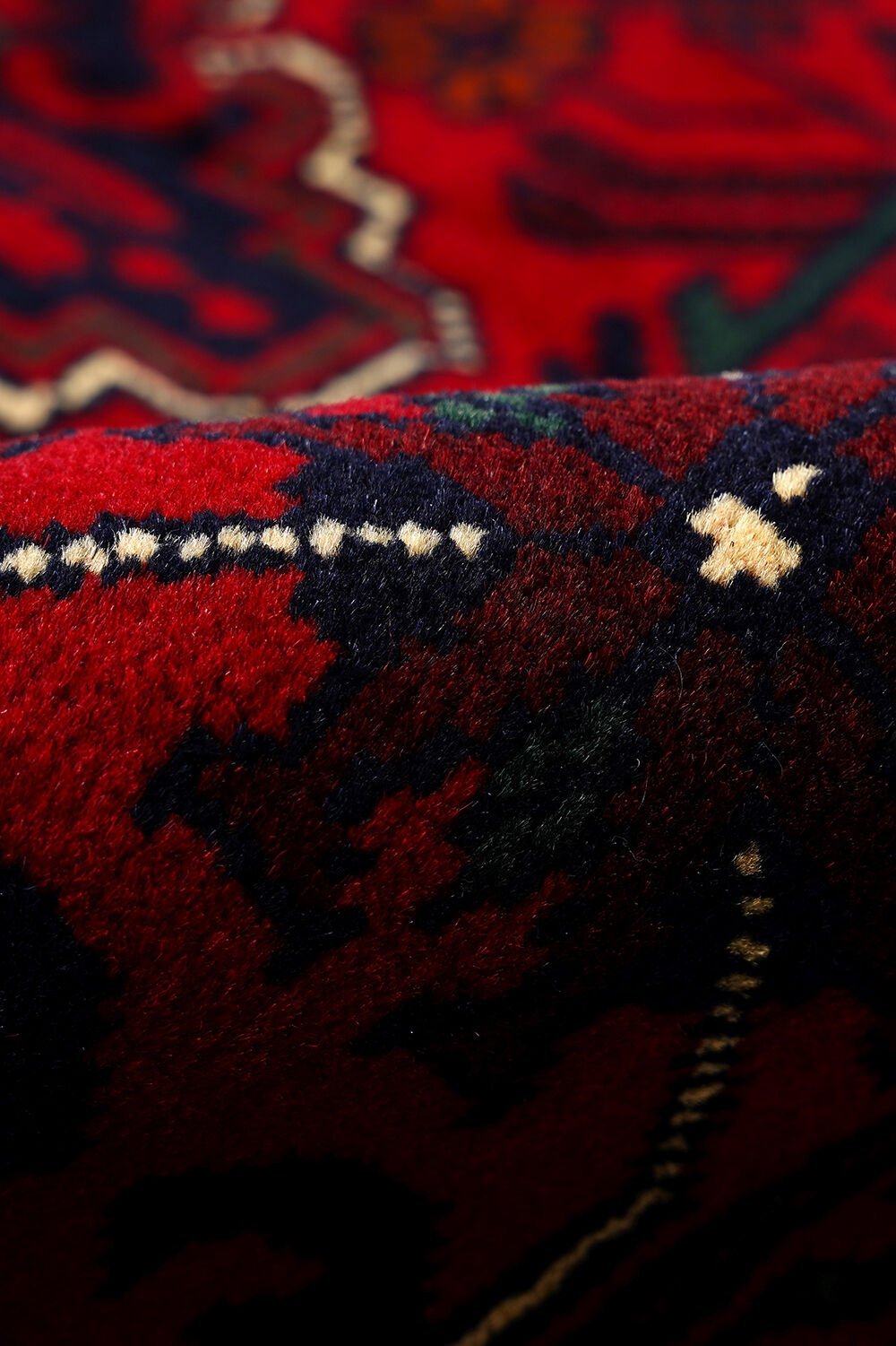 Afgan Khamyab El Dokuma Yün Halı