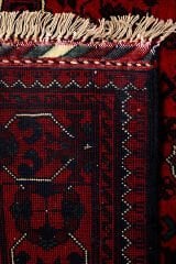 Afgan Khamyab El Dokuma Yün Halı Kırmızı - 96x148