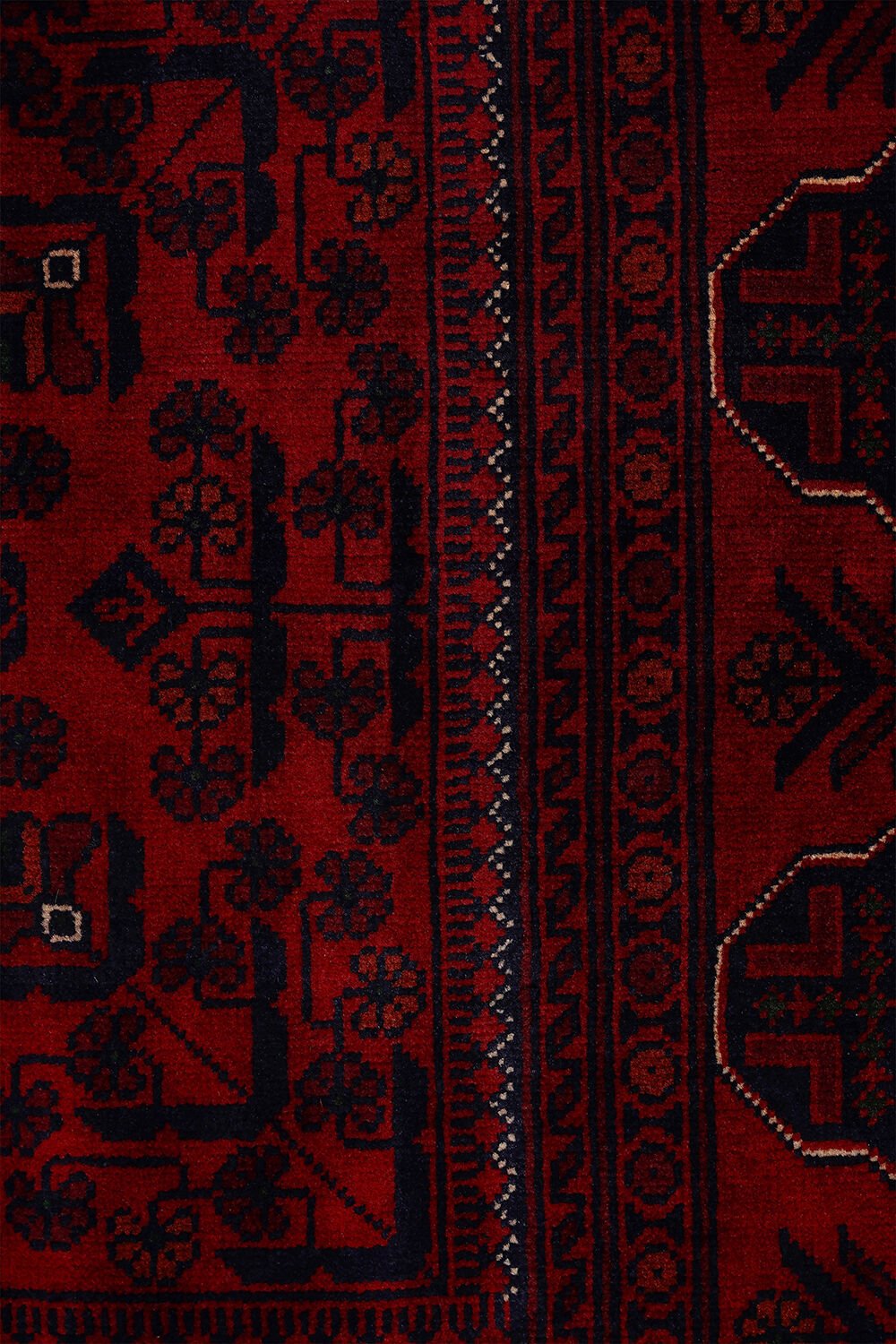 Afgan Khamyab El Dokuma Yün Halı