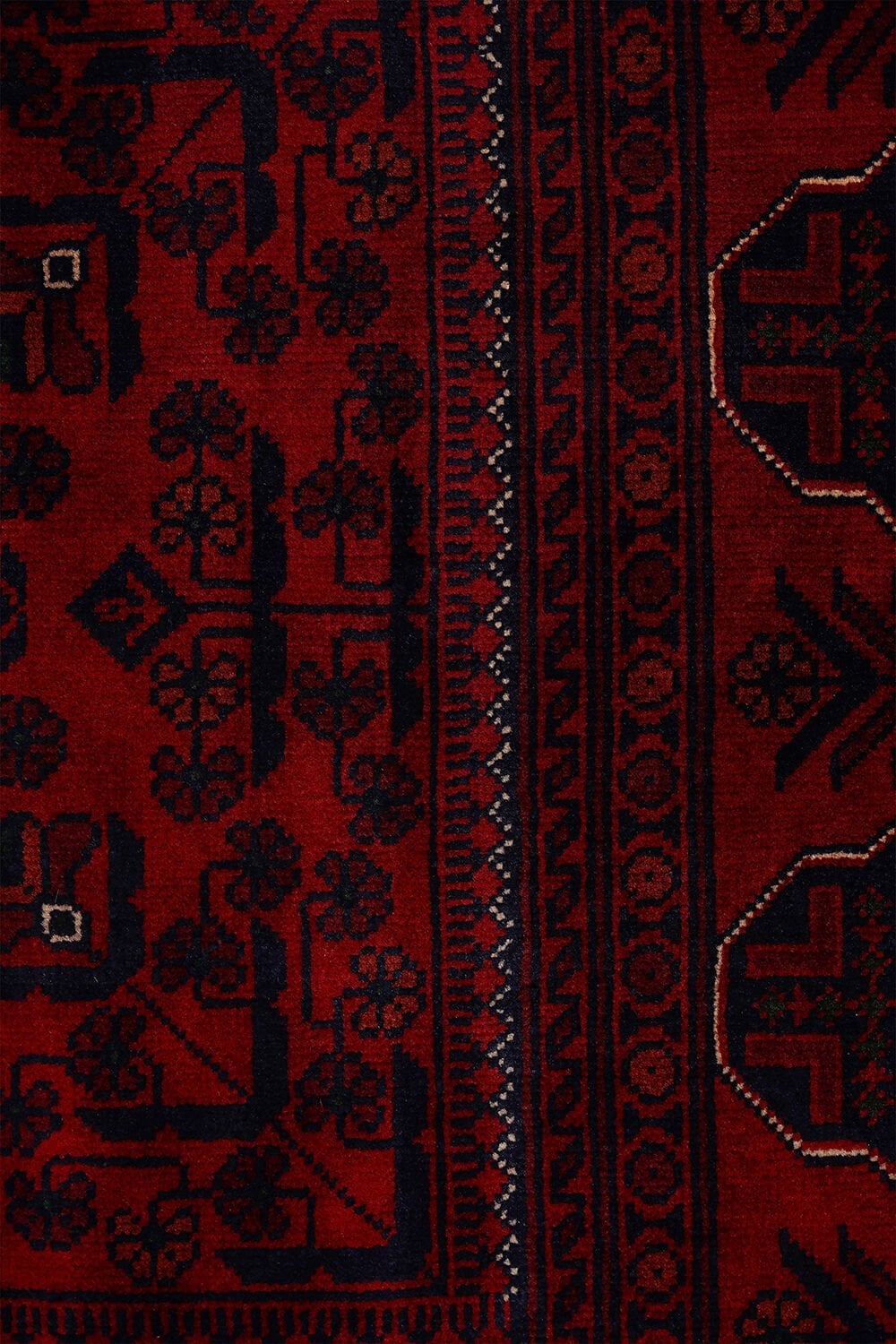 Afgan Khamyab El Dokuma Yün Halı