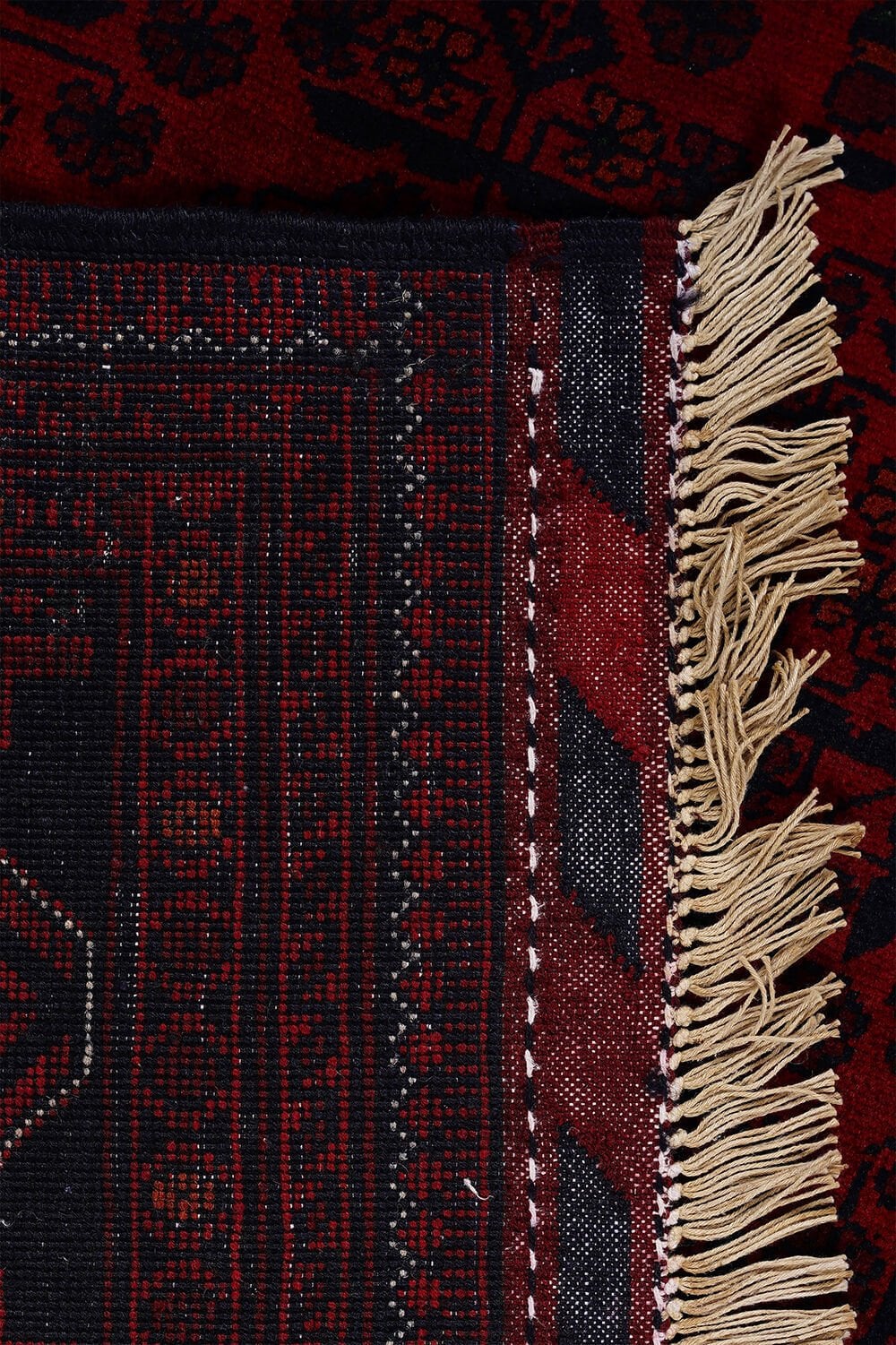 Afgan Khamyab El Dokuma Yün Halı