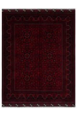 Afgan Khamyab El Dokuma Yün Halı