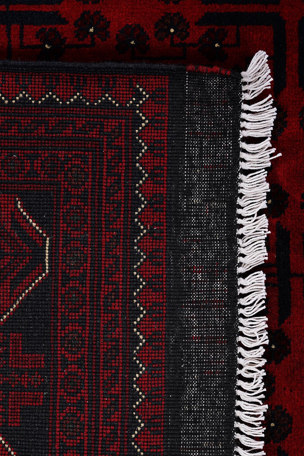 Afgan Khamyab El Dokuma Yün Halı