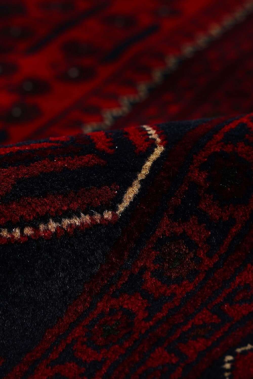 Afgan Khamyab El Dokuma Yün Halı