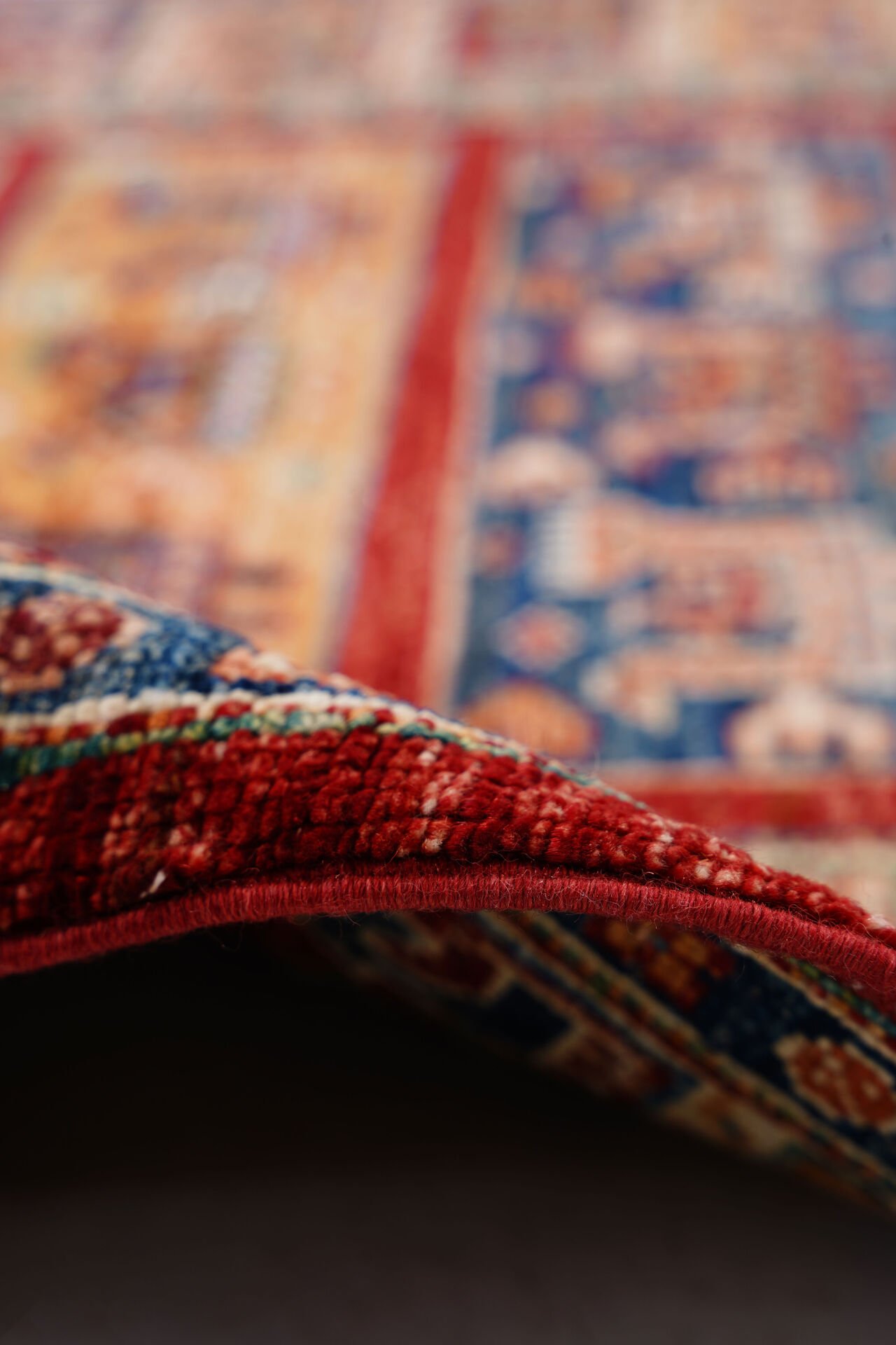 RHMN Afgan Orjin El Dokuma Yün Halı