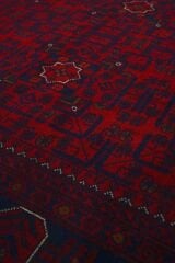 TRMN Khamyab Kırmızı El Dokuma Afgan Halısı