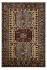 Afgan Şirvan El Dokuma Yün Halı