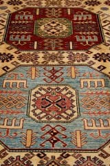 Afgan Şirvan El Dokuma Yün Halı