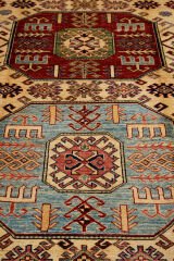 Afgan Şirvan El Dokuma Yün Halı Kırmızı - 167x250