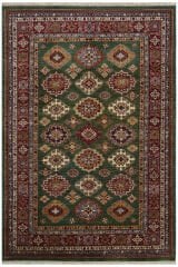 Afgan Şirvan El Dokuma Yün Halı Renkli - 199x293