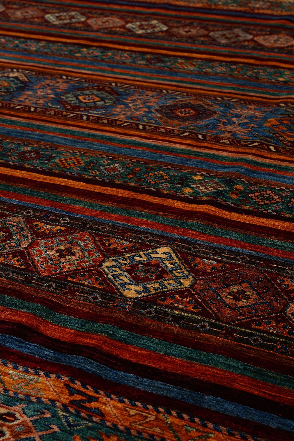 SHB Afgan Orjin El Dokuma Yün Halı