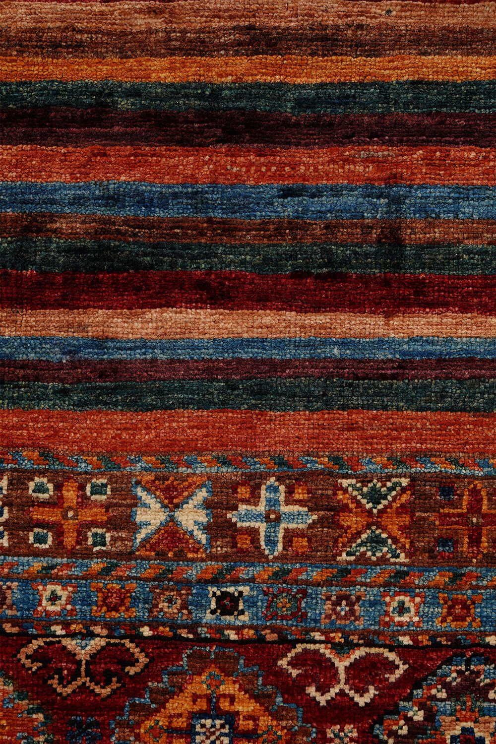 SHB Afgan Orjin El Dokuma Yün Halı