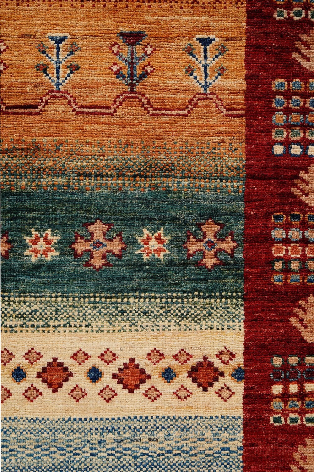 SHB Afgan Orjin El Dokuma Yün Halı