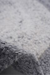 Natural Wool Kc 102 Gri Modern El Dokuma Halı