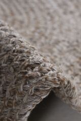 Natural Wool Kc 103 Gri Modern El Dokuma Halı