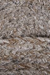 Natural Wool Kc 103 Gri Modern El Dokuma Halı