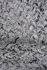 Natural Wool Kc 105 Gri Modern El Dokuma Halı