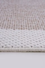 Lora 3206 Kaymaz Taban Bordürlü Sisal Halı