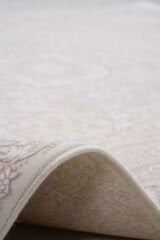 Ahsasya 18618 Klasik Salon Halısı Krem - 150x233
