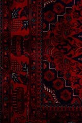 Afgan Bilcik El Dokuma Yün Halı