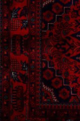 Afgan Bilcik El Dokuma Yün Halı