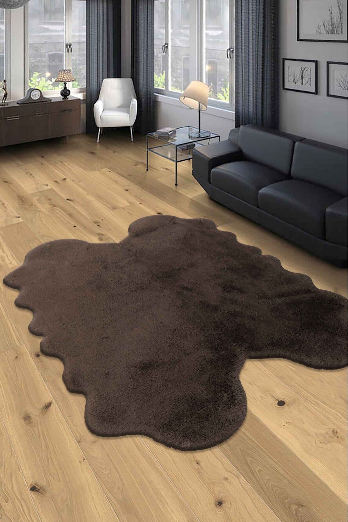 Tavşan Postu Naturel Makine Halısı