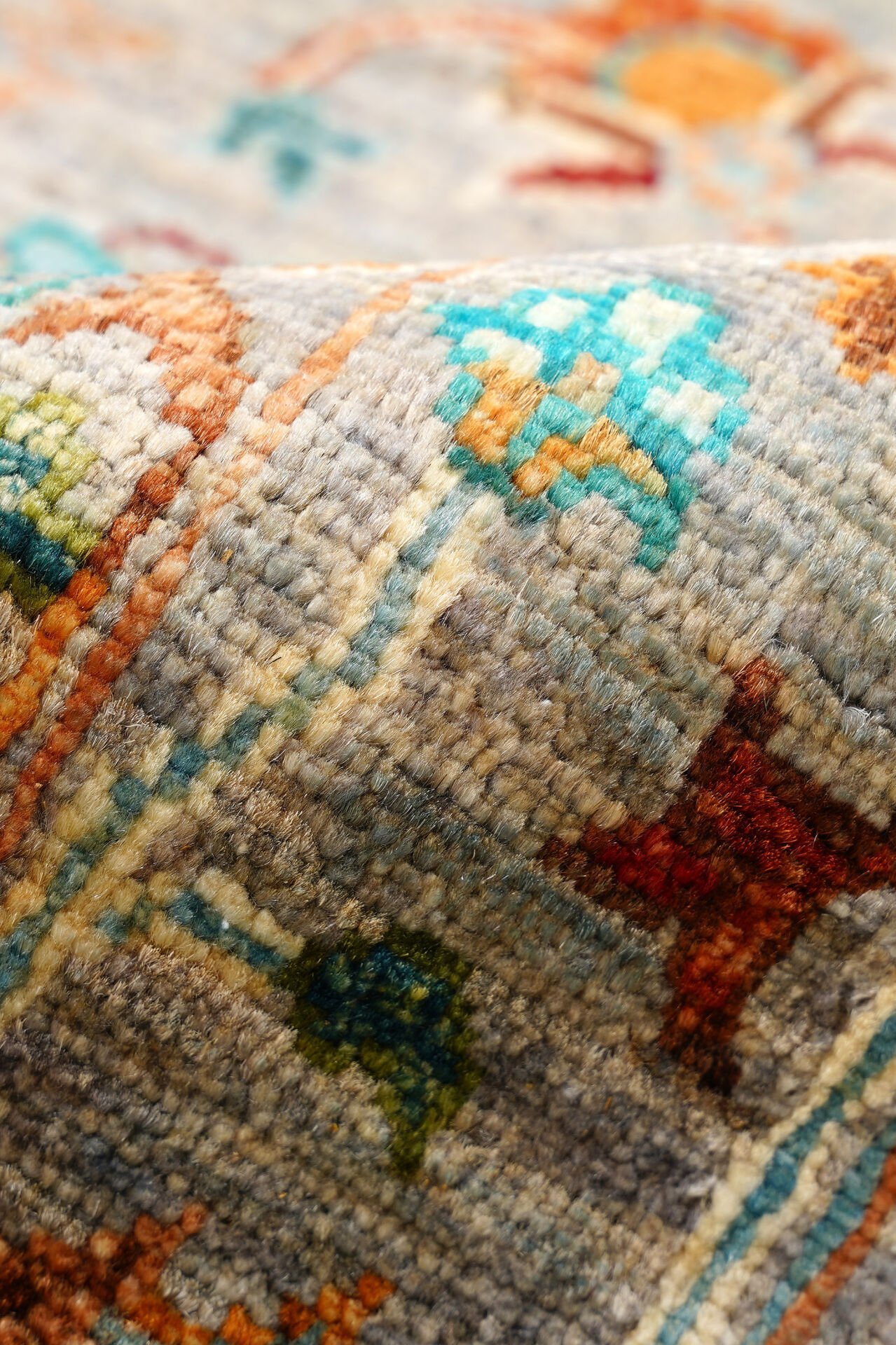 SHB Afgan Orjin El Dokuma Yün Halı